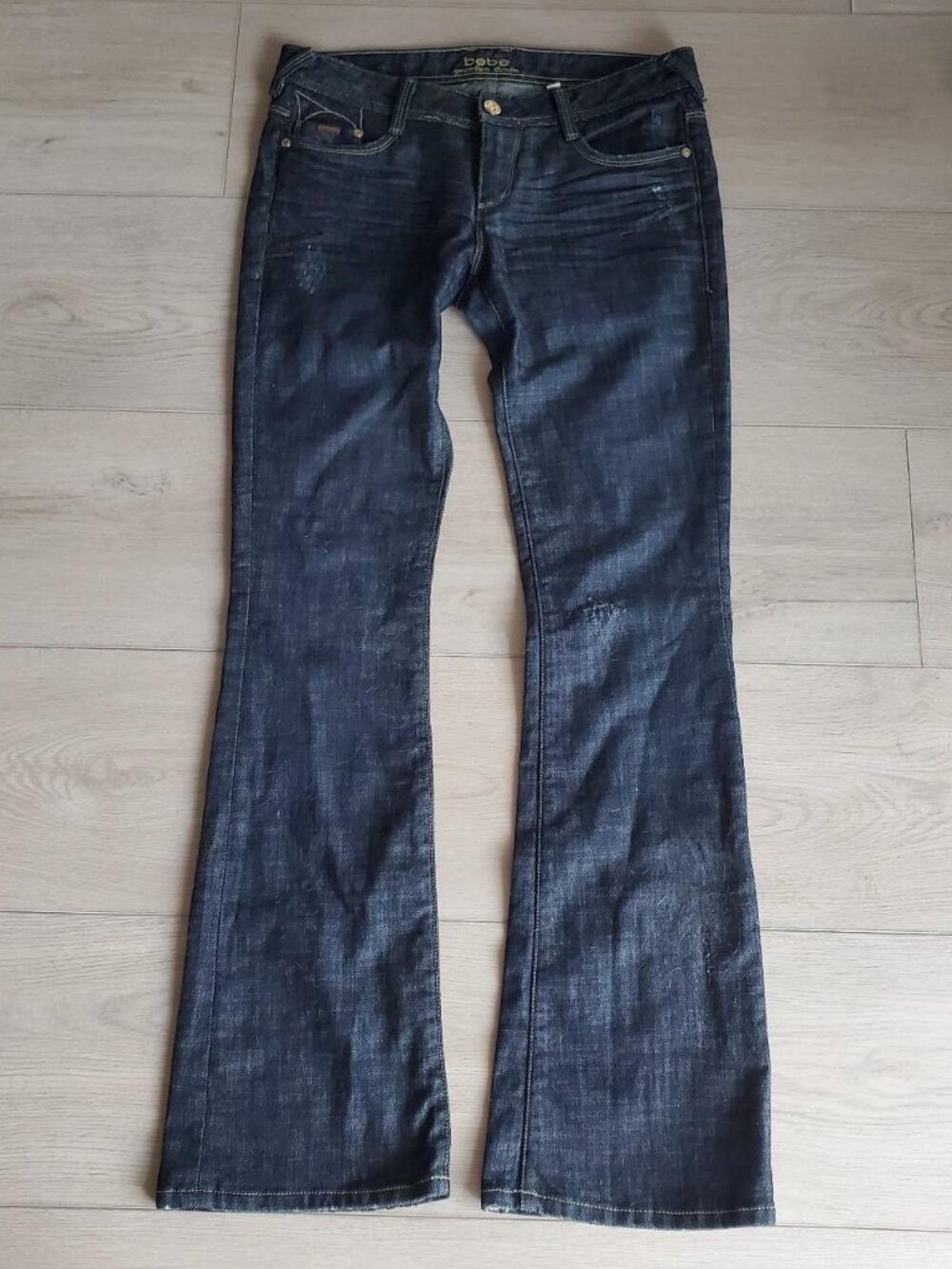 bebe size 29" waist dark bootcut jeans